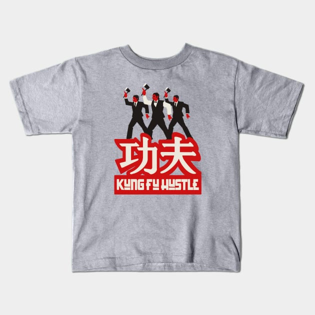 Kung Fu Hustle Kids T-Shirt by Vault Emporium